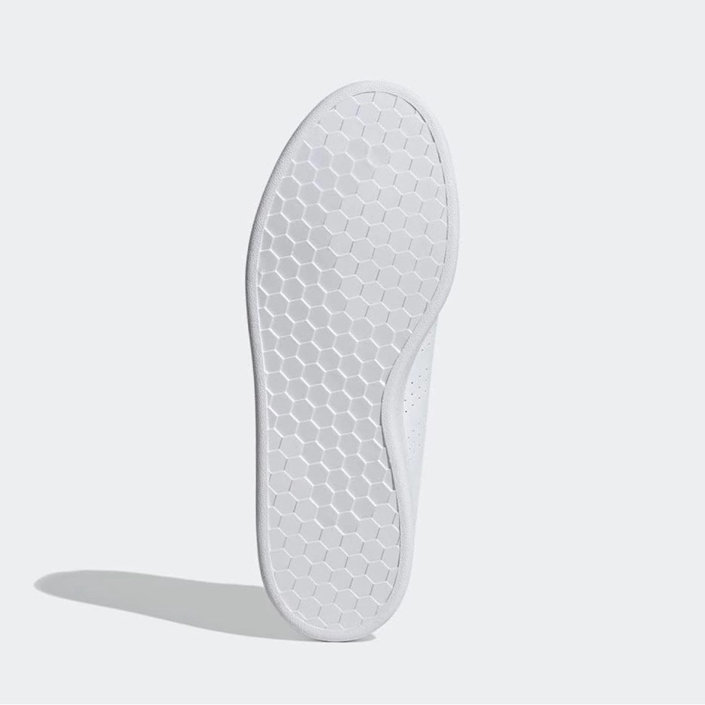 Adidas Advantage - Classic White with Green Detail - Picture 3 of 12